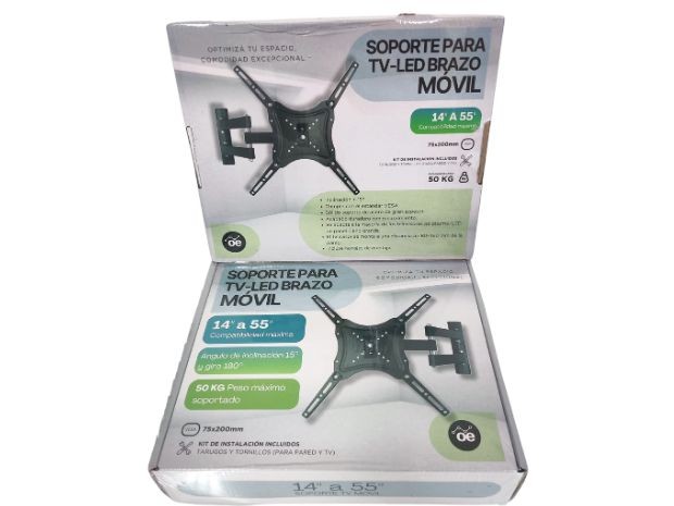 &u+ SOPORTE UNIVERSAL PARED LCD LED MOVIL 14-55